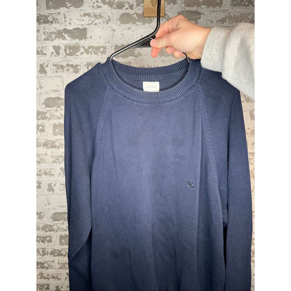 United color of Benetton | mens cotton crew neck sweater made in Italy